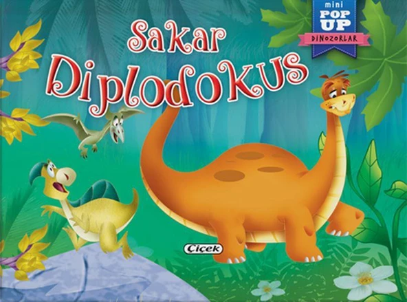 Sakar Diplodokus - Mini Pop-Up Dinozorlar ürün görseli