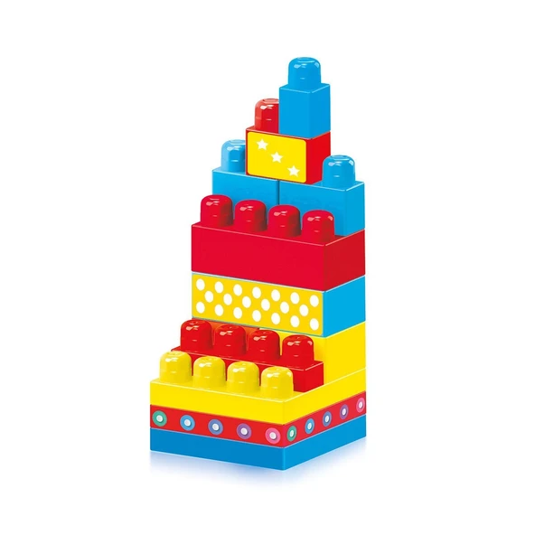 5025 OYUNCAK YOL VE BLOK SET 50 PARÇA - Resim 4