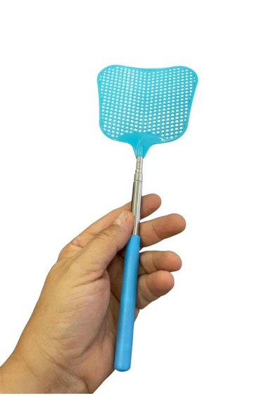 Teleskopik Sineklik Aparatı Açılır Kapanır Uzayabilen Sinek Avcısı Sinek Kovucu Sinek Raketi Şaplak