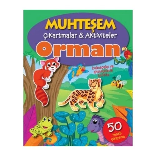 Orman - Muhteşem Çıkartmalar ve Aktiviteler ürün görseli