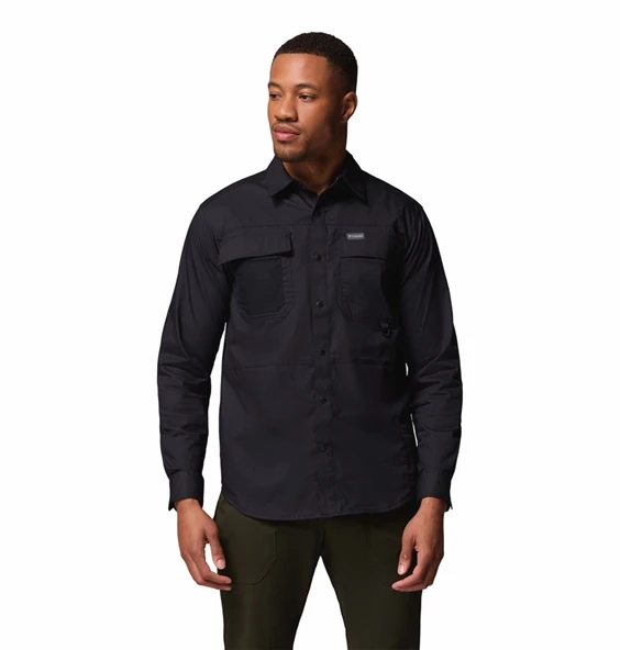 Columbia Landroamer™ Twill LS Shirt Siyah Erkek Outdoor Gömlek AM1594 ürün görseli 1