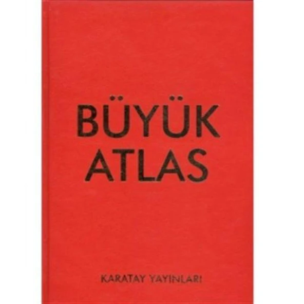 Büyük Atlas - Dünya Atlası ürün görseli