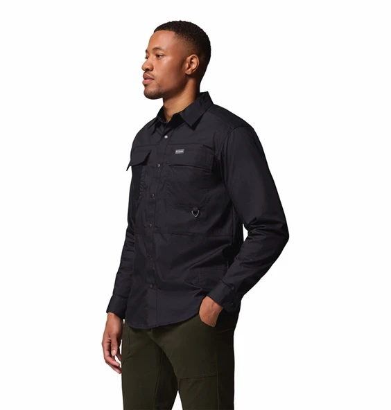 Columbia Landroamer™ Twill LS Shirt Siyah Erkek Outdoor Gömlek AM1594 - Resim 3