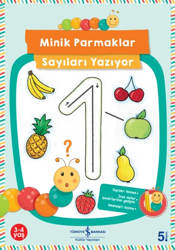 Minik Parmaklar Sayıları Yazıyor ürün görseli