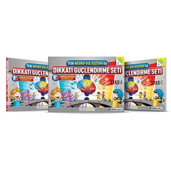 Dikkati Güçlendirme Seti 3 Yaş - Yeni Neoro - Via Sistemi İle - Resim 3