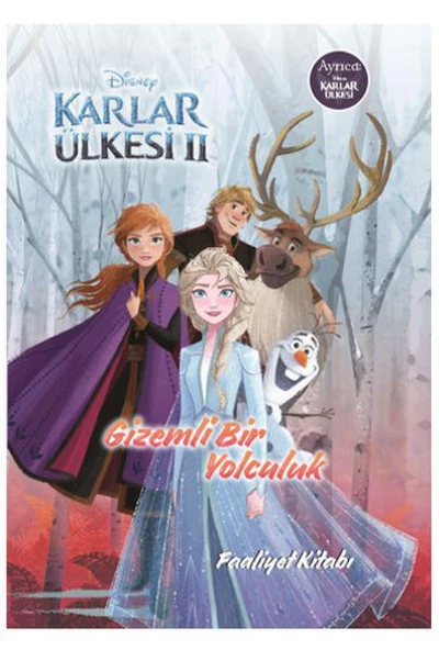 Disney Karlar Ülkesi 2 - Gizemli Bir Yolculuk Faaliyet Kitabı ürün görseli