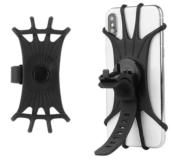 Esnek Silikon Örümcek Bisiklet Telefon Tutucu (5332) - Resim 4