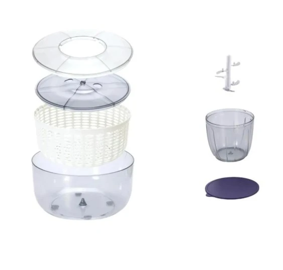 Technow Vip Ahmet VP-907 900 ml Chef Rondo & 6 Litre Salata Kurutucu - Resim 5