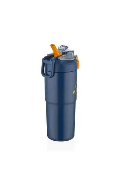 Shotay Tween Çelik Termos Matara 750 ML MAVİ ST-8133. (5 ASS.) - Resim 3