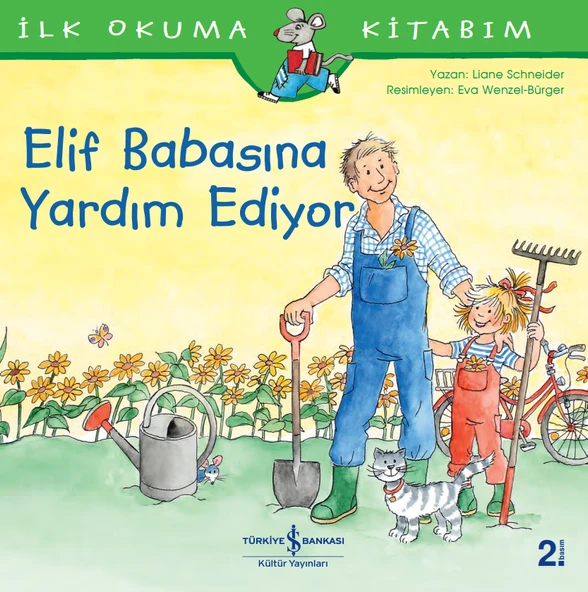 Elif Babasına Yardım Ediyor - İlk Okuma Kitabım ürün görseli