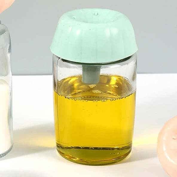 Silikon Süzgeçli Huni - Çok Amaçlı Şişe Kavanoz Hunisi - Sosluk veya Huni Olarak Kullanım - 7