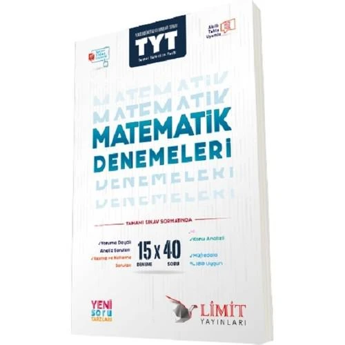 TYT Matematik 15x40 Deneme ürün görseli