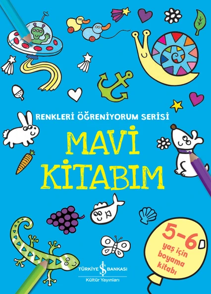 Mavi Kitabım - Renkleri Öğreniyorum Serisi ürün görseli