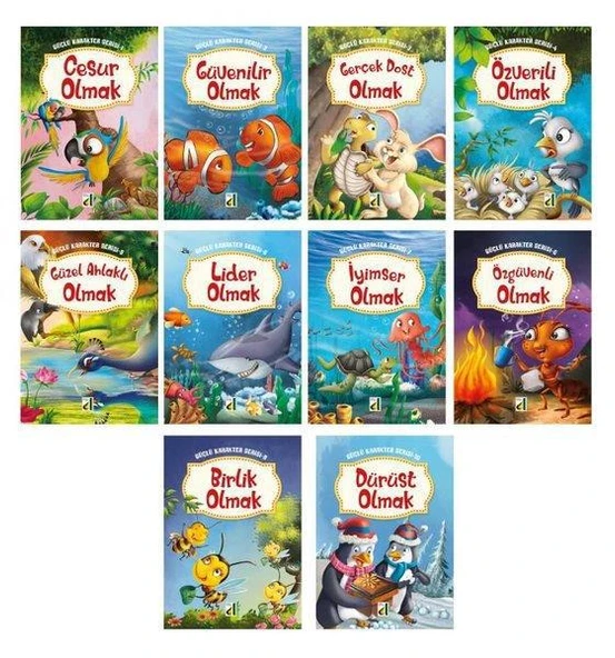 GÜÇLÜ KARAKTER SERİSİ (10 KİTAP) ürün görseli