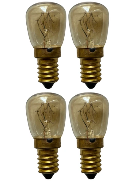 (4 Adet) Ledvance 25W Sarı Işık E14 Duylu (İnce Duy) Fırın Ampulü ürün görseli 1