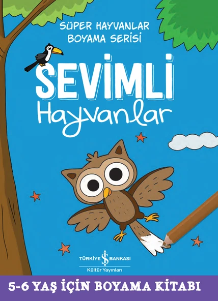 Sevimli Hayvanlar - Süper Hayvanlar Boyama Serisi ürün görseli