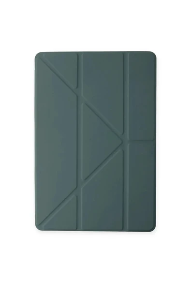 Litae Trend BFS  Huawei MatePad SE Kılıf Kalemlikli Mars Tablet Kılıfı - Koyu Yeşil - Resim 3