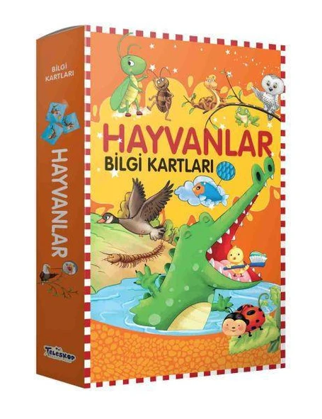Hayvanlar Bilgi Kartları ürün görseli