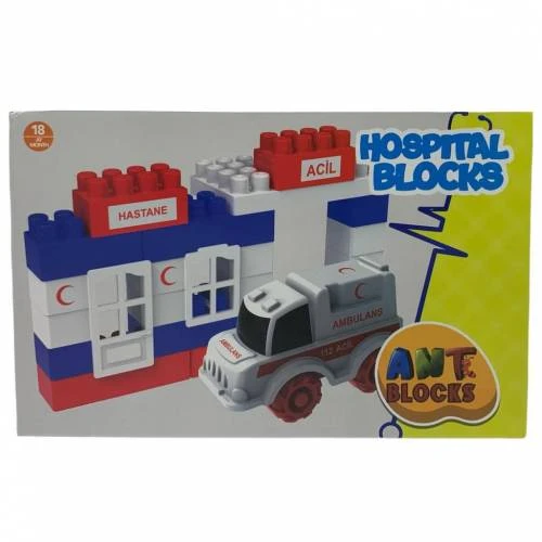 Lego 40 Parça Hastane Yapı Blokları Seti Ant Blocks - Hospital ürün görseli