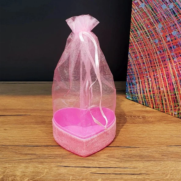 Pembe Tül Kese ürün görseli