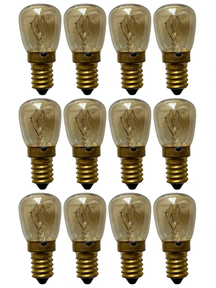 (12 Adet) Ledvance 25W Sarı Işık E14 Duylu (İnce Duy) Fırın Ampulü ürün görseli 1