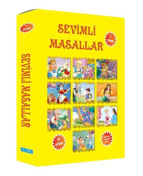 Sevimli Masallar - 10 Kitap Set ürün görseli