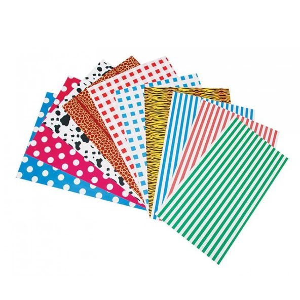 Lino Desenli Fotokarton 10’lu 6 Desen 2701J ürün görseli