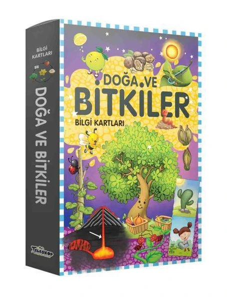 Doğa ve Bitkiler Bilgi Kartları ürün görseli