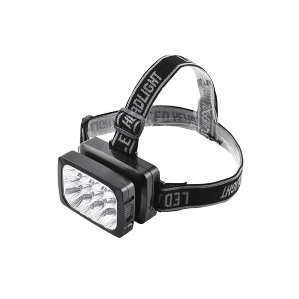 12 Ledli Güçlü Şarjlı Kafa Lambası  -064 ürün görseli