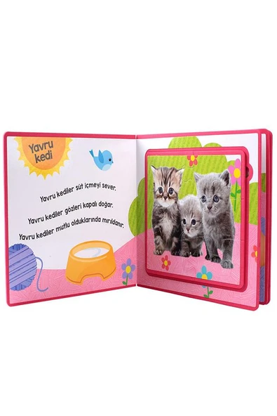 Yavru Hayvanlar Yapboz Kitabı - Abc Yayınları - Resim 2