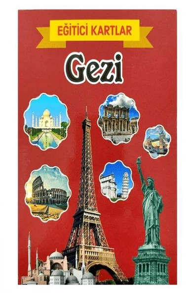 Gezi - Eğitici Kartlar ürün görseli