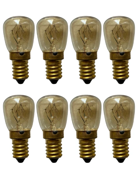 (8 Adet) Ledvance 25W Sarı Işık E14 Duylu (İnce Duy) Fırın Ampulü ürün görseli 1