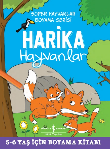 Harika Hayvanlar - Süper Hayvanlar Boyama Serisi ürün görseli