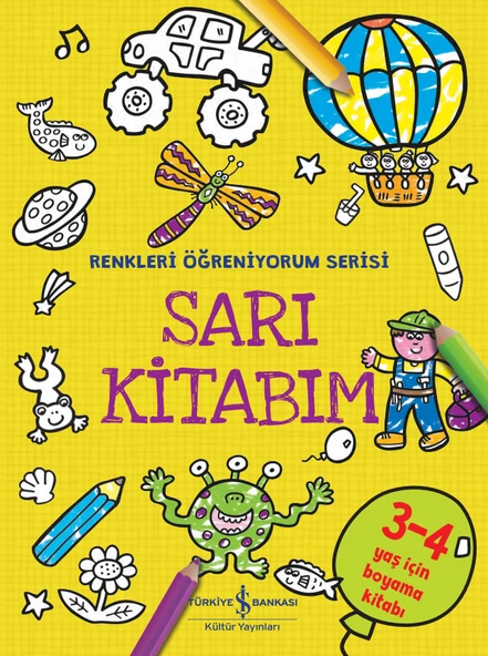 Sarı Kitabım - Renkleri Öğreniyorum Serisi ürün görseli