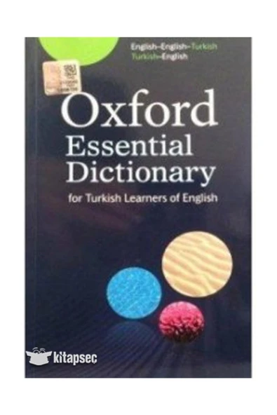Essential Dictionary English-English-Turkish ürün görseli
