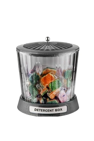 Lucca Medium Organizer Akrilik Lüx Patates Soğan & Deterjan Saklama Kabı Kapaklı 20x23 Cm - 2