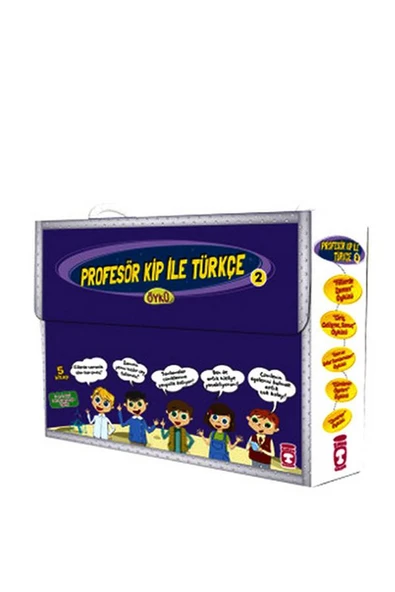 Profesör Kip ile Türkçe 2 Set (5 Kitap Takım) ürün görseli