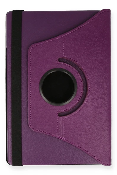 Litae Trend BFS  Lenovo M10 FHD Plus X606F Kılıf 360 Tablet Deri Kılıf - Mürdüm - Resim 3