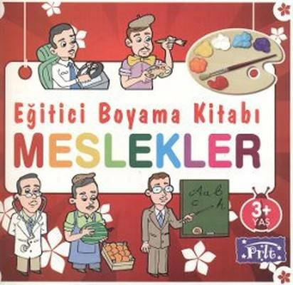 Eğitici Boyama Kitabı - Meslekler ürün görseli