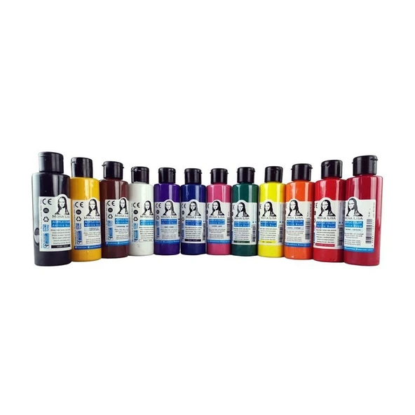 MONALİSA AKRİLİK BOYA 12X70ml set - Resim 2