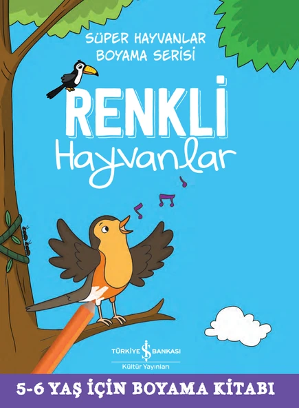 Renkli Hayvanlar - Süper Hayvanlar Boyama Serisi ürün görseli