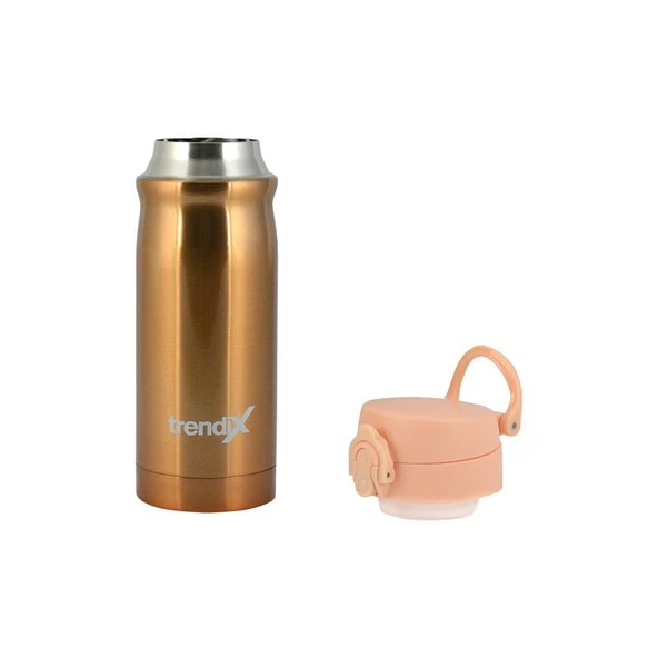 Trendix Çelik Termos 350ml Pastel Turuncu U1800 PT - Resim 4