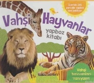 Vahşi Hayvanlar Yapboz Kitabı - Abc Yayın Grubu ürün görseli