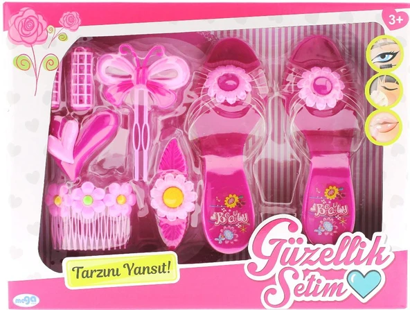 Güzellik Setim Evcilik Oyuncakları Mega Oyuncak - Resim 4