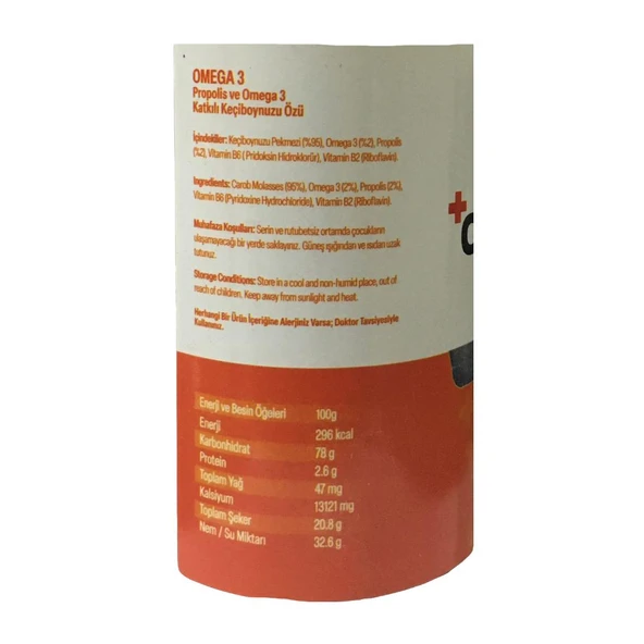 Alftamin Propolis ve Omega 3 Katkılı Keçiboynuzu Özü 620 G - 2