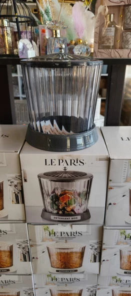 Lucca Medium Organizer Akrilik Lüx Patates Soğan & Deterjan Saklama Kabı Kapaklı 20x23 Cm - 7