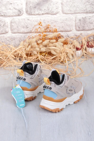 Vicco 946.F25K.437 Tura Bej Erkek Çocuk Bot - Resim 4