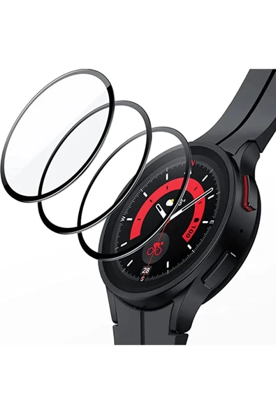 Litae Trend BFS  Watch 5 Pro 45mm Polymer Nano Ekran Koruyucu - Şeffaf - Resim 2