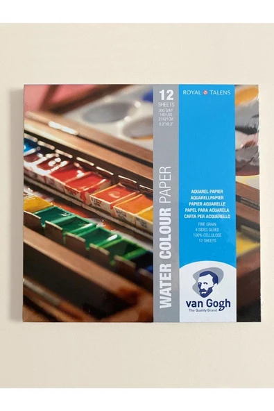 VAN GOGH SULUBOYA BLOĞU 300GR 21X21 12YP ürün görseli