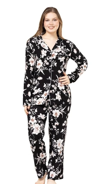 Luna Mare Premium Pamuklu Kadın Pijama Takımı S/3XL ürün görseli